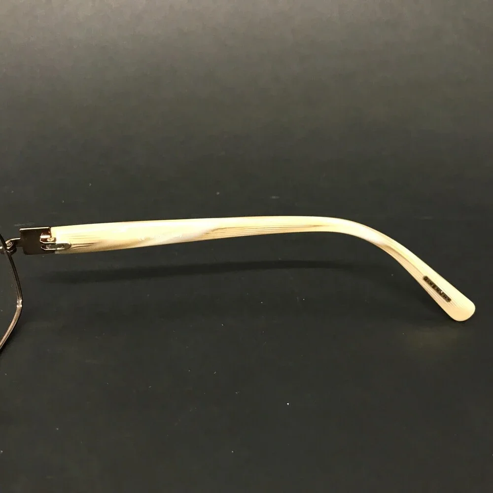 Givenchy Eyeglasses Frames VGV 204 COL.SCCX Brown Beige Horn Rectangle 53-16-135